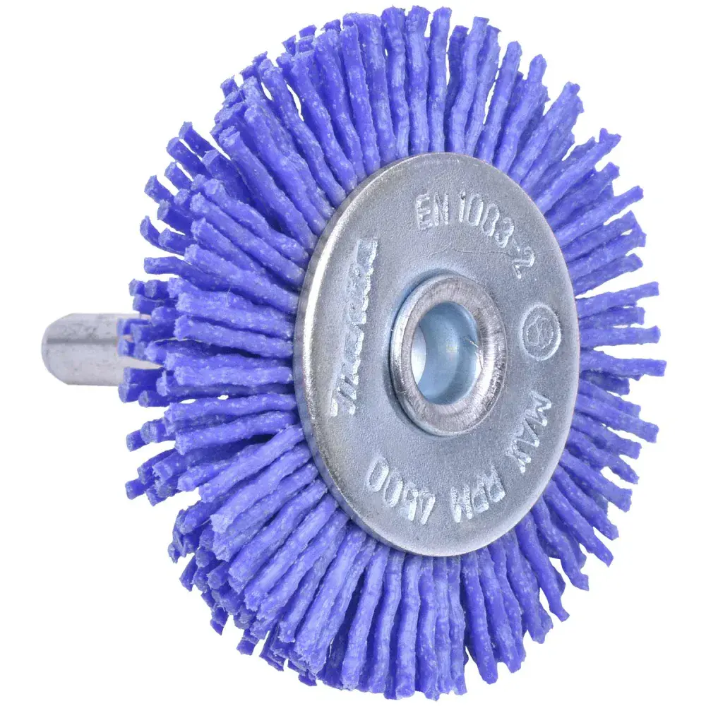 Escova de nylon tipo roda 50 mm D-45624 Makita — fotografia de referência