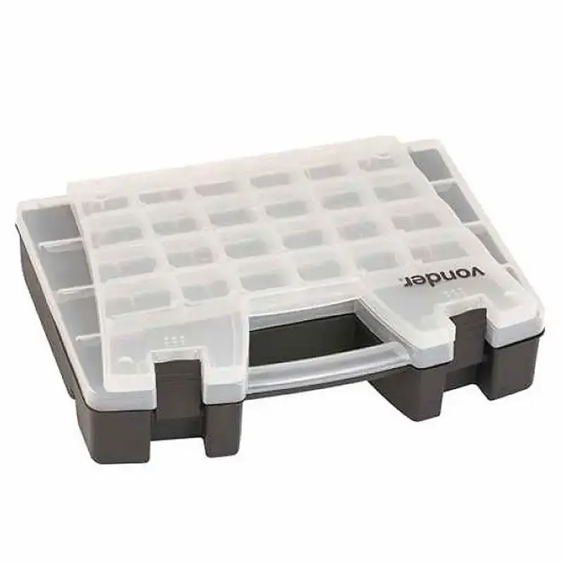 Organizador plástico com 34 compartimentos OPV 0200 Vonder — fotografia 4