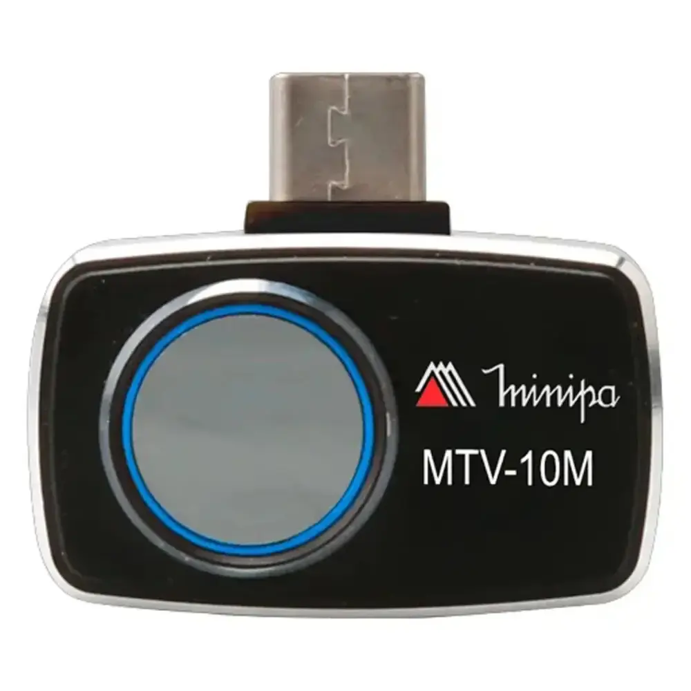 Câmera térmica móvel para celular android MTV-10M Minipa — fotografia de referência