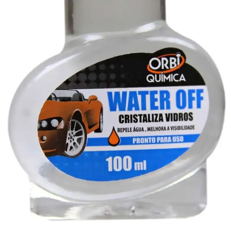 Cristalizador de vidros water off 100 ML - repele a àgua - Orbi — fotografia 2