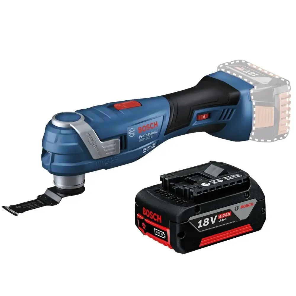 Multicortador 18V 20.000 OPM GOP 185-LI com bateria 4AH Bosch