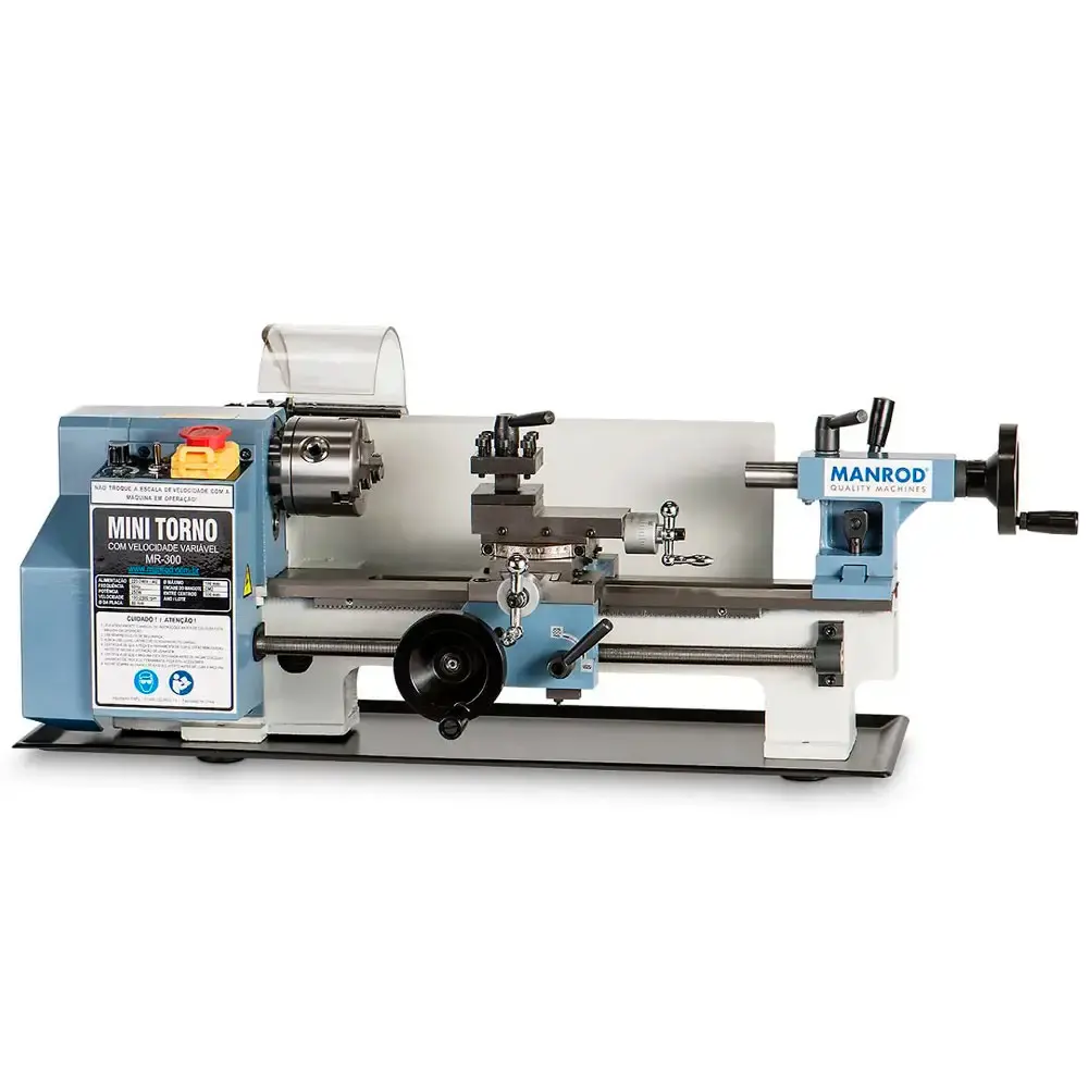 Mini torno profissional MR-300 Manrod — fotografia de referência