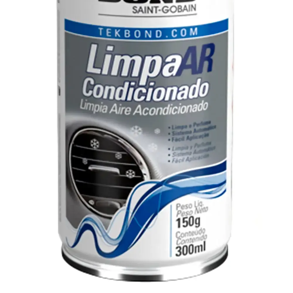 Limpador de ar condicionado multiuso em spray 300ML 21551000510 Tekbond — fotografia 4