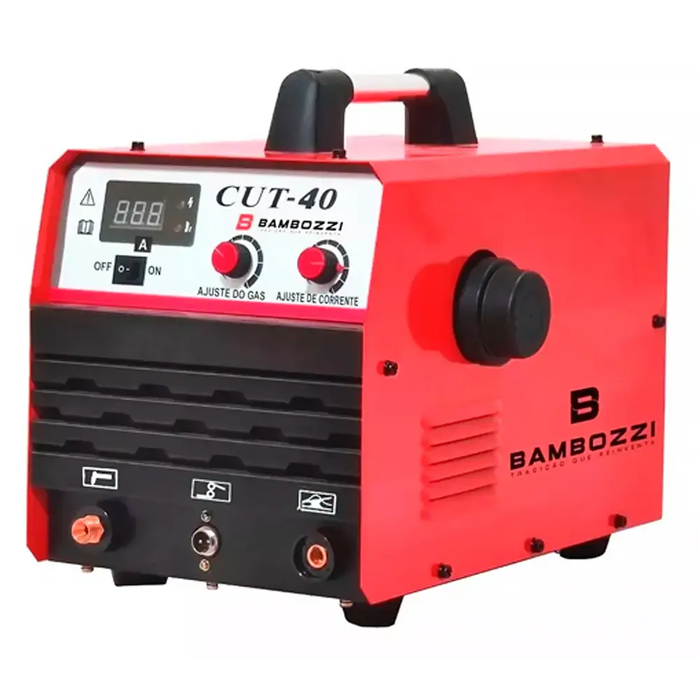 Plasma para corte CUT 40 13/17MM compressor integrado 220V Bambozzi