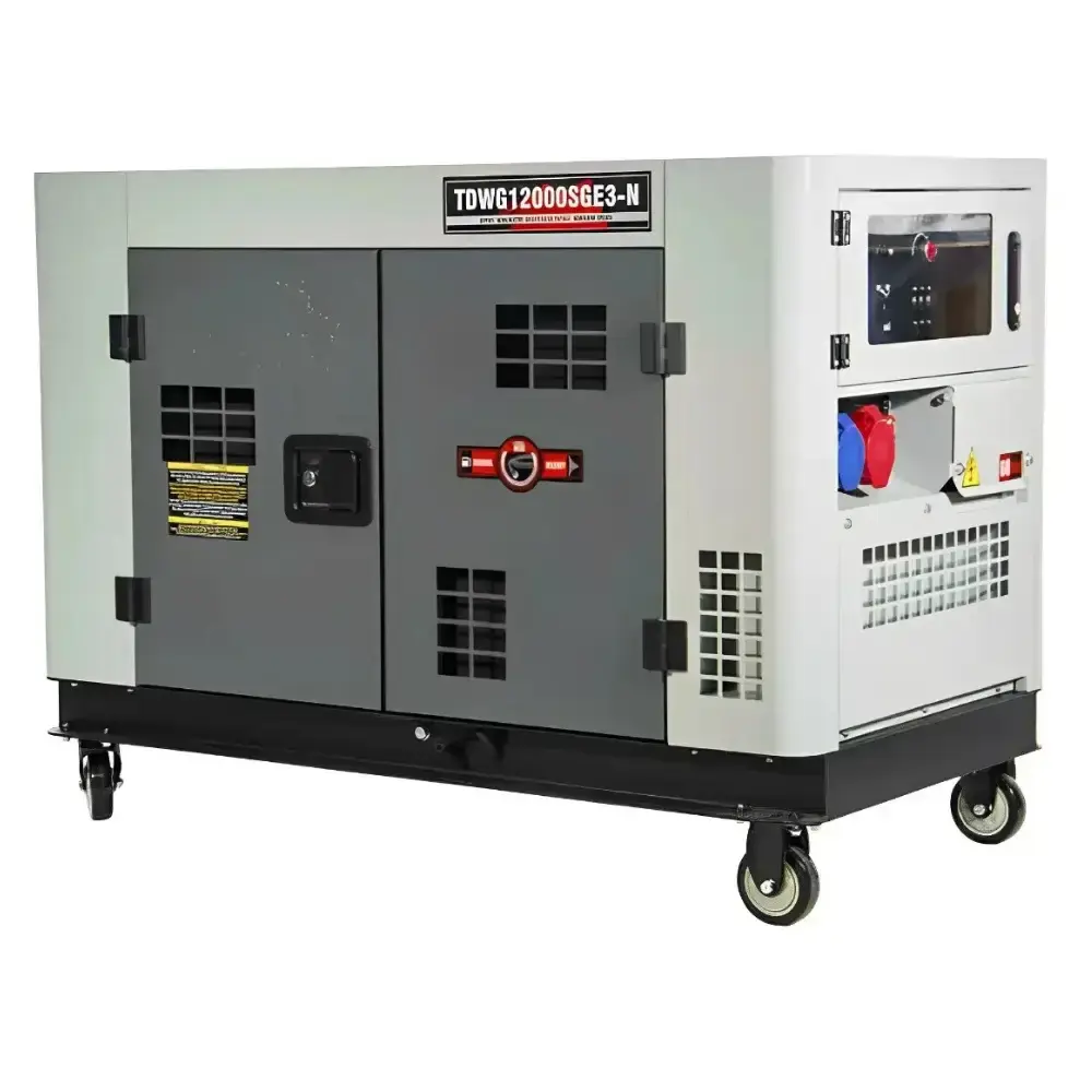 Gerador Energia Diesel Trifásico 380V 12.5 kVA 254-010 TOYAMA — fotografia 8