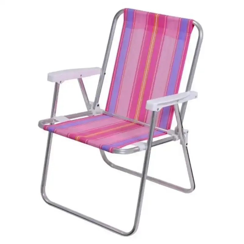Cadeira de praia e piscina alta em alumínio kit 4 peças cores variadas 25500 BEL — fotografia 6