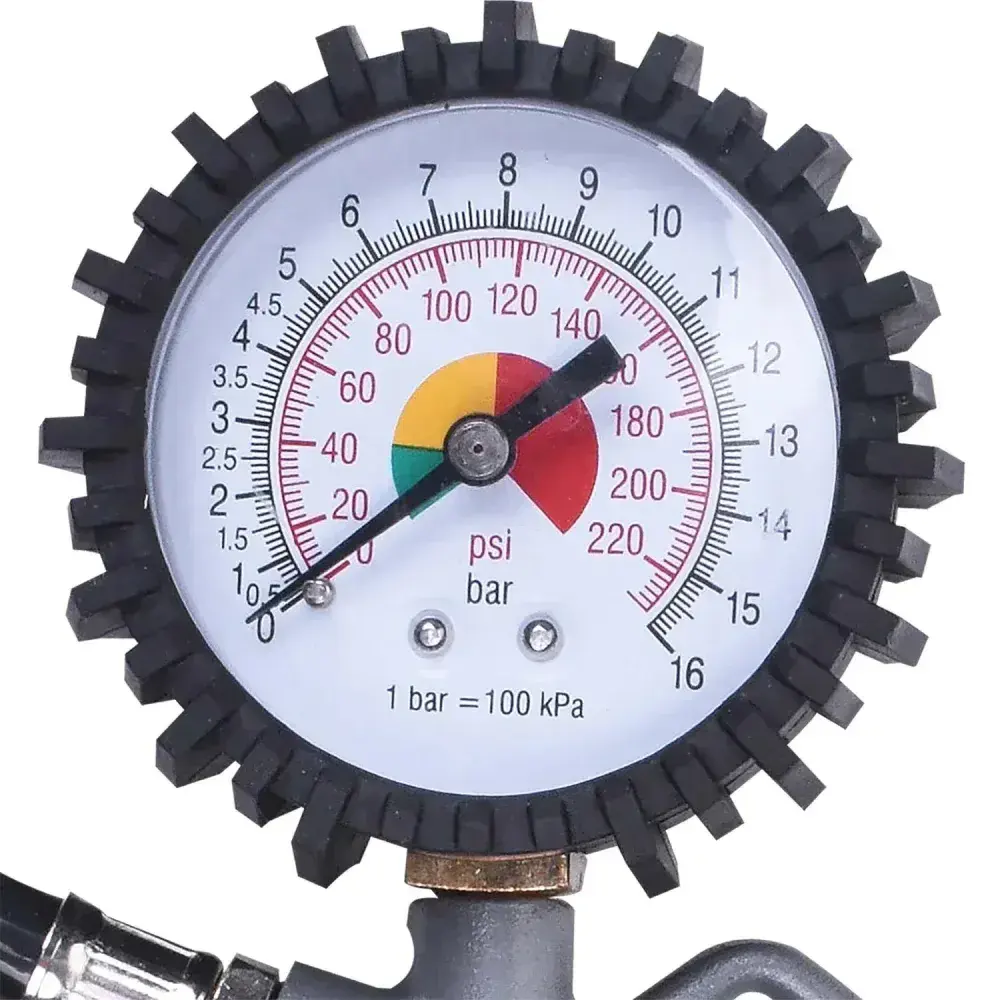 Calibrador de pneu analógico 0 – 150 psi TG-10 Bumafer — fotografia 9