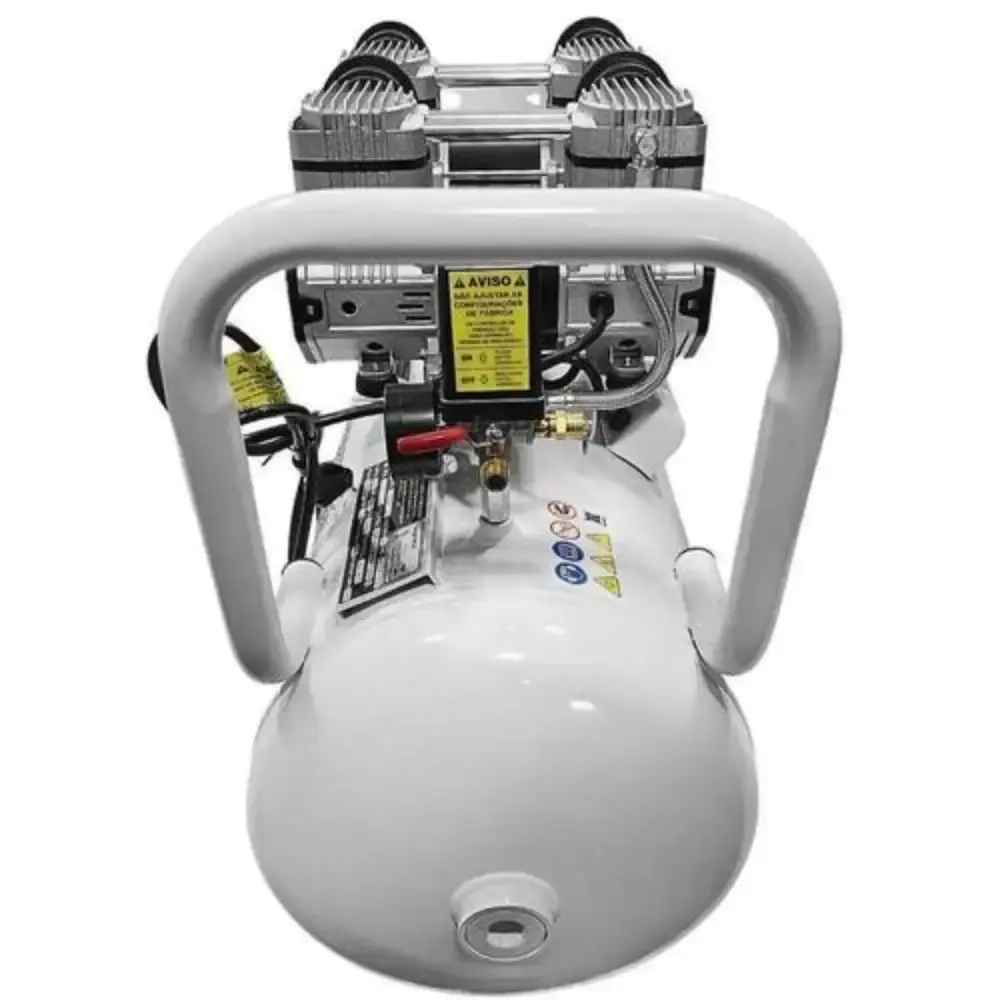 Compressor portátil isento 10 pés 2HP 50L com kit 5 peças evald tractor Compbrasil 220 V — fotografia 10