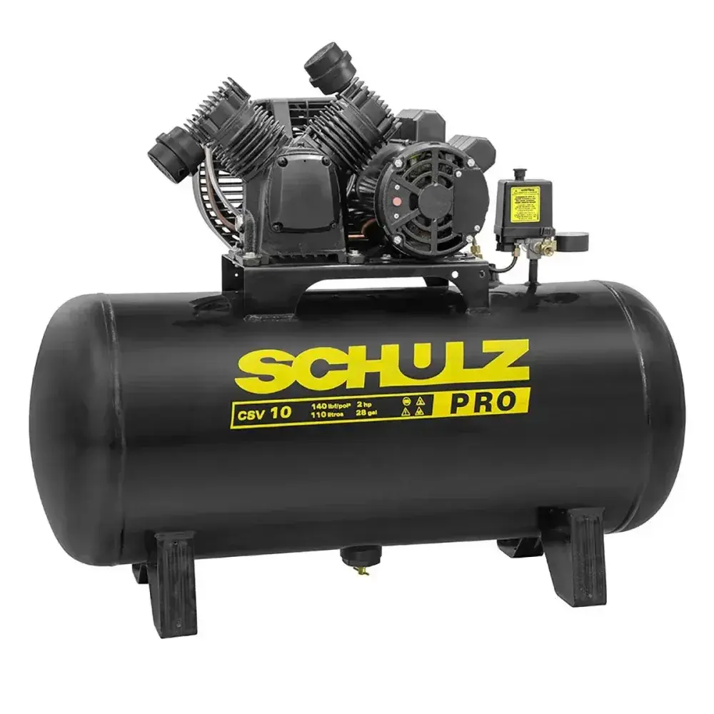 Compressor pro 2HP CSV10/110 127V mono Schulz — fotografia 2