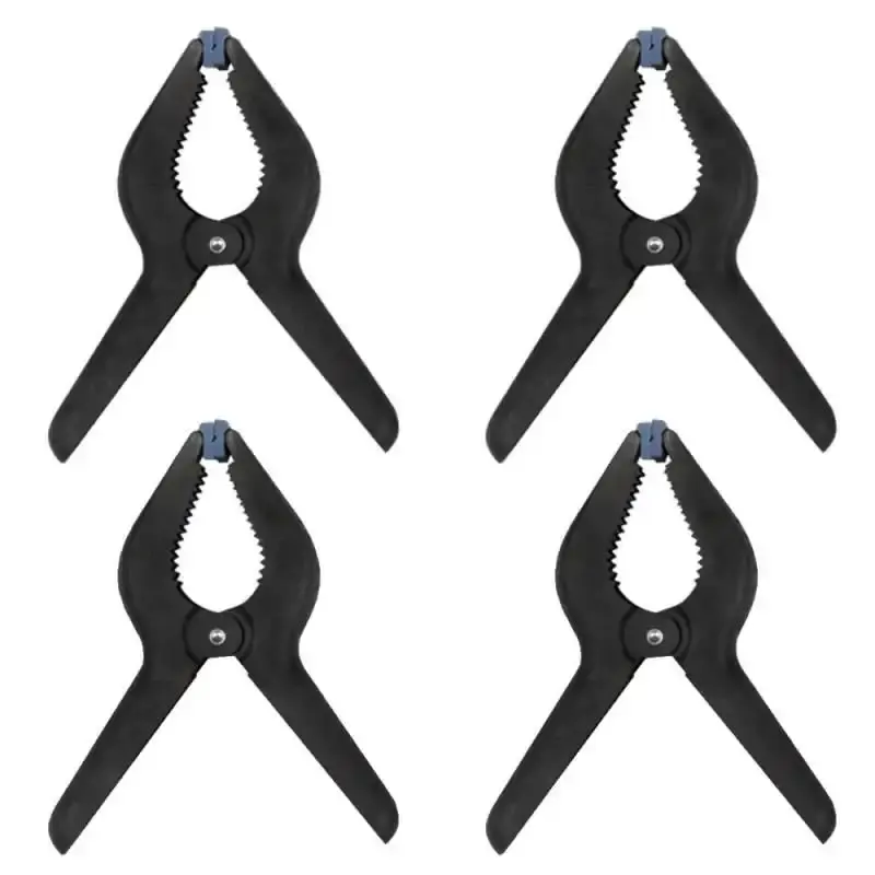 Grampos Multiuso 4 POL (100 mm) Reforçado 7354 Kit com 4 Peças BRASFORT