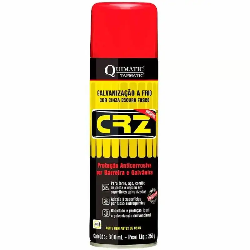 Crz galvanização a frio em spray 300ML DM1 Tapmatic — fotografia de referência