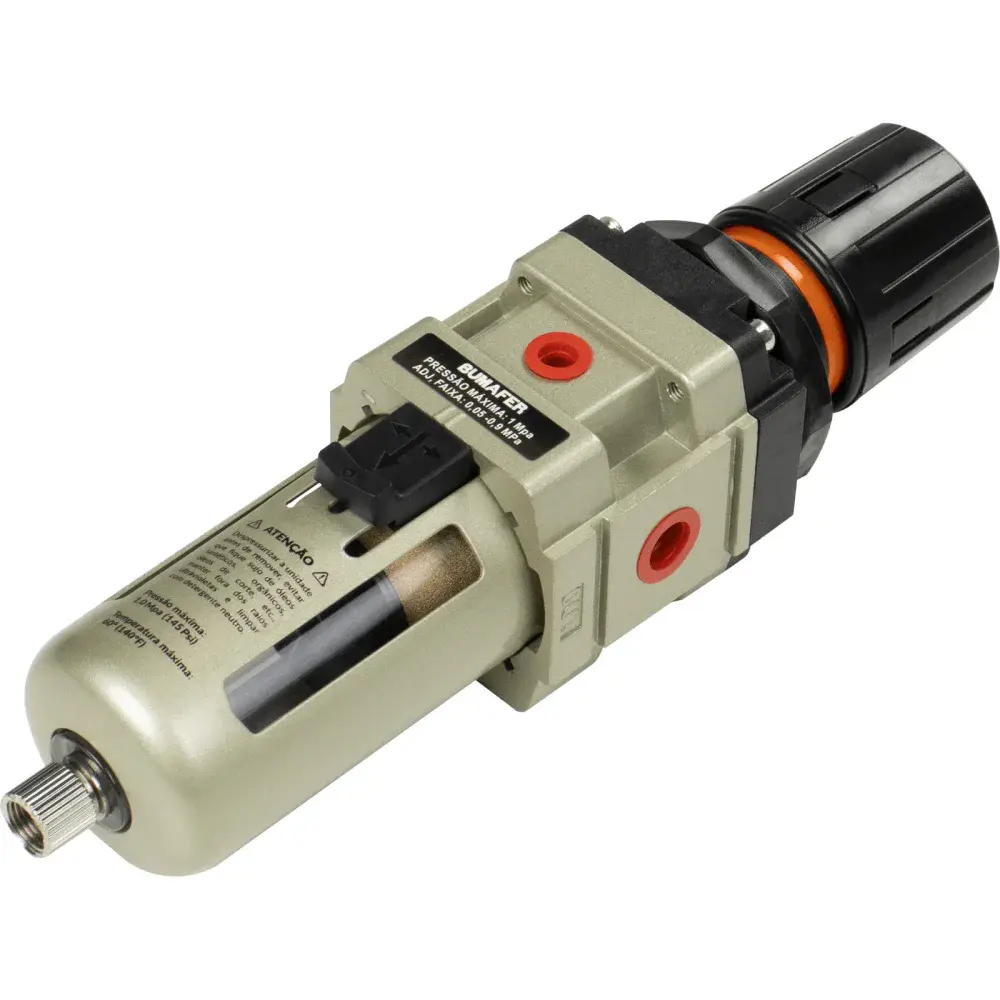 Regulador de pressão 145 lbf/pol 1/4 Bumafer — fotografia 11