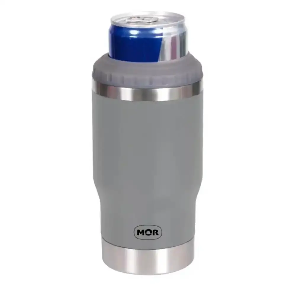 Copo térmico 5 em 1 420ML cinza 008831 Mor — fotografia 7