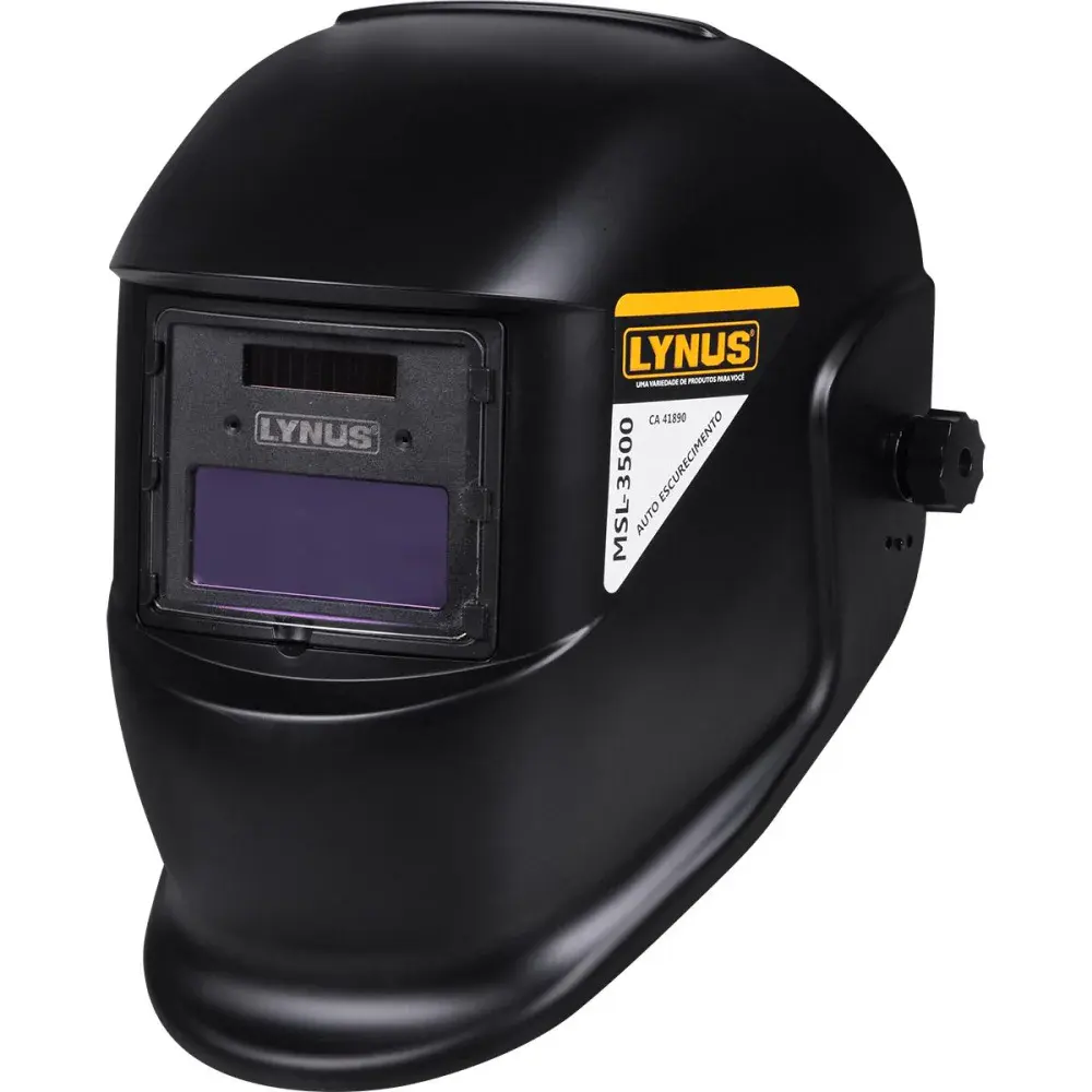 Máscara de solda automática MSL-350F sem regulagem 90X35MM Lynus