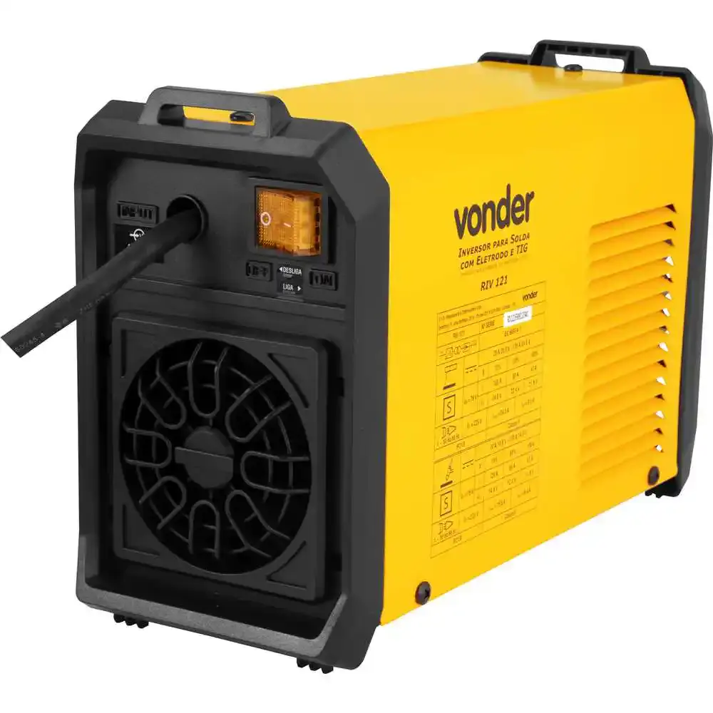 Inversor de solda com eletrodo TIG 120A RIV-121 monofásico Vonder — fotografia 6