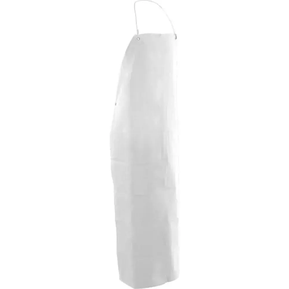 Avental de pvc kp 400, 1,20 m x 0,70 m, branco, NOVE54 Importado — fotografia 2