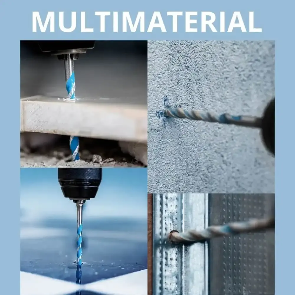Broca Multimaterial 8,00 mm x 12 cm 42507 HT — fotografia 3