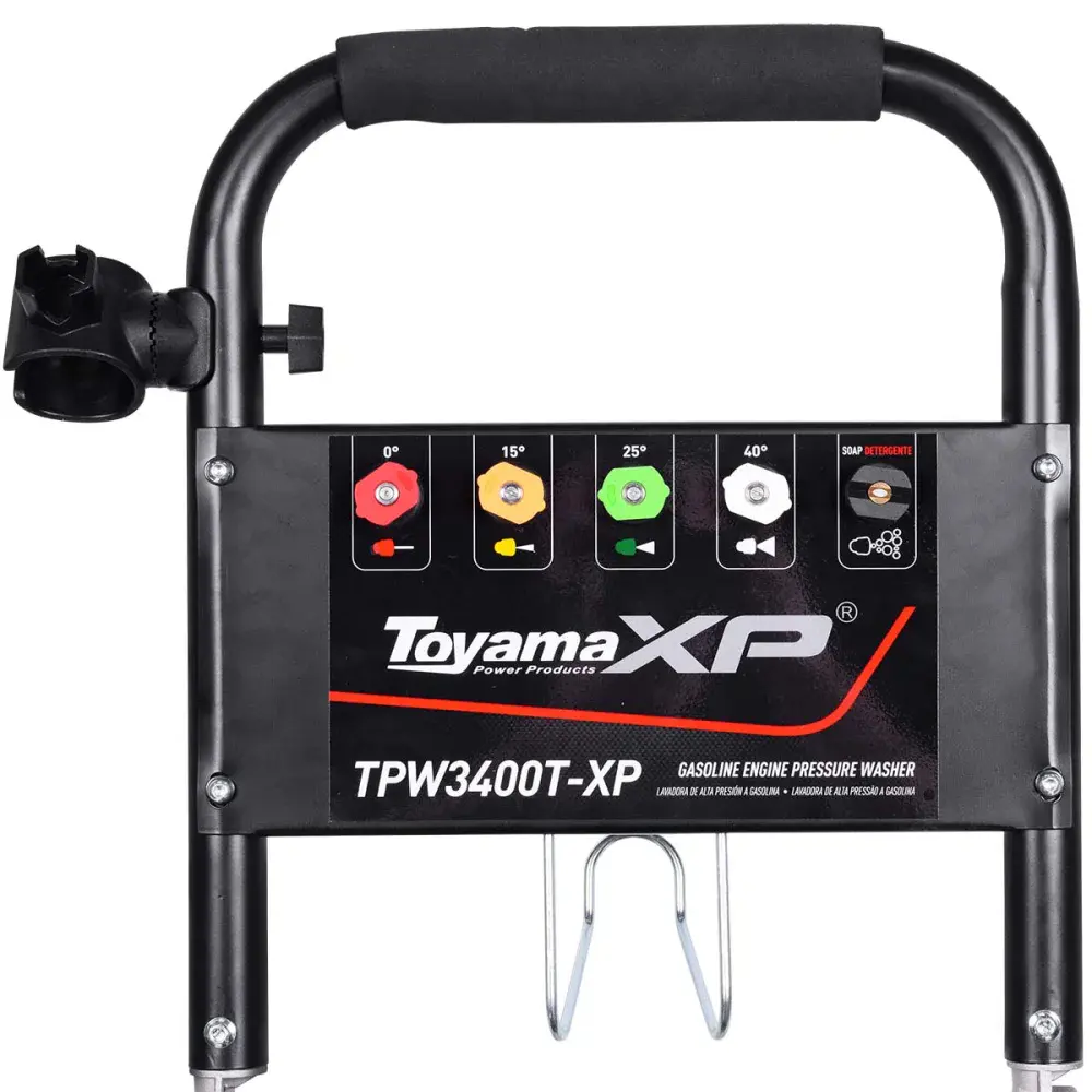 Lavadora de alta pressão TPW3400T-XP 7.5HP 223CC Toyama — fotografia 4