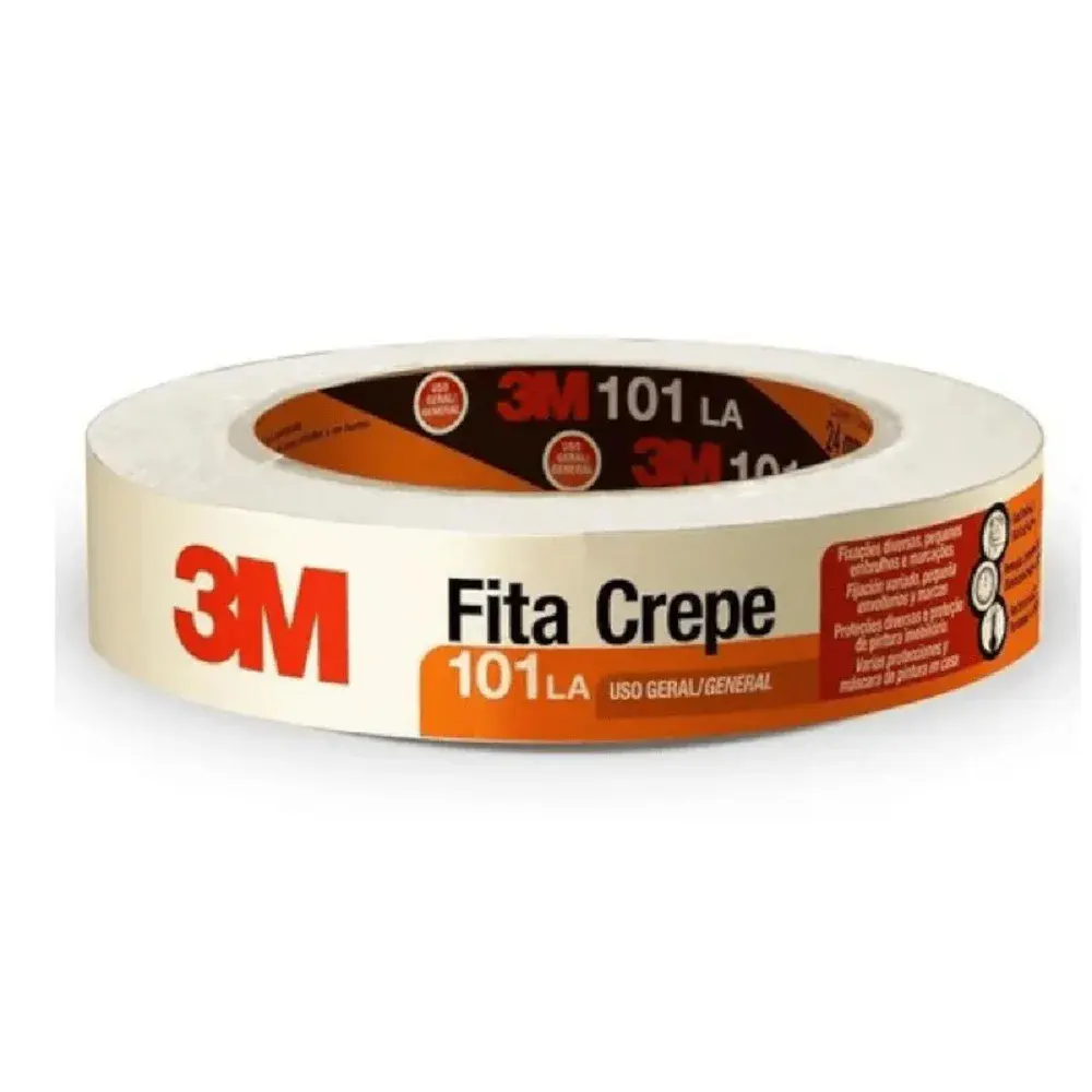 Fita crepe 18MMX50M 101LA 3M — fotografia de referência