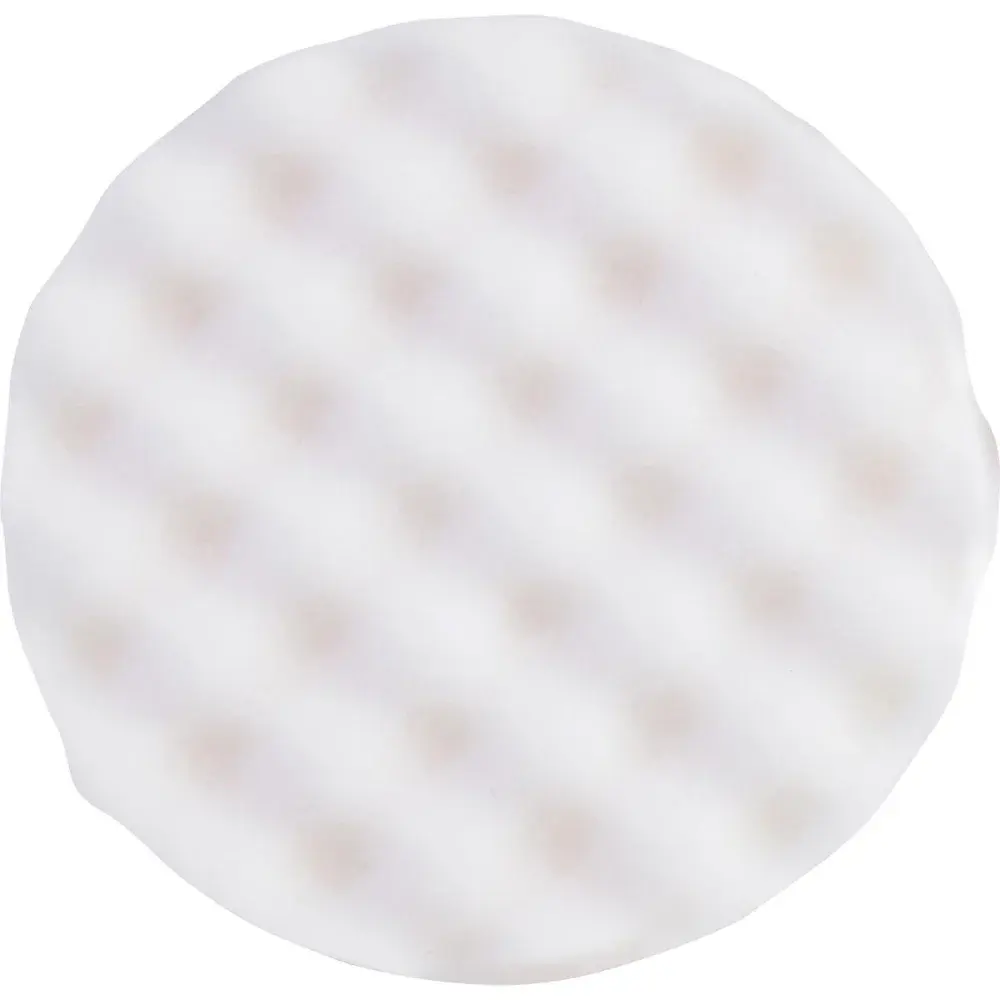 Boina de espuma para refino automotivo 165MM branca Worker — fotografia de referência