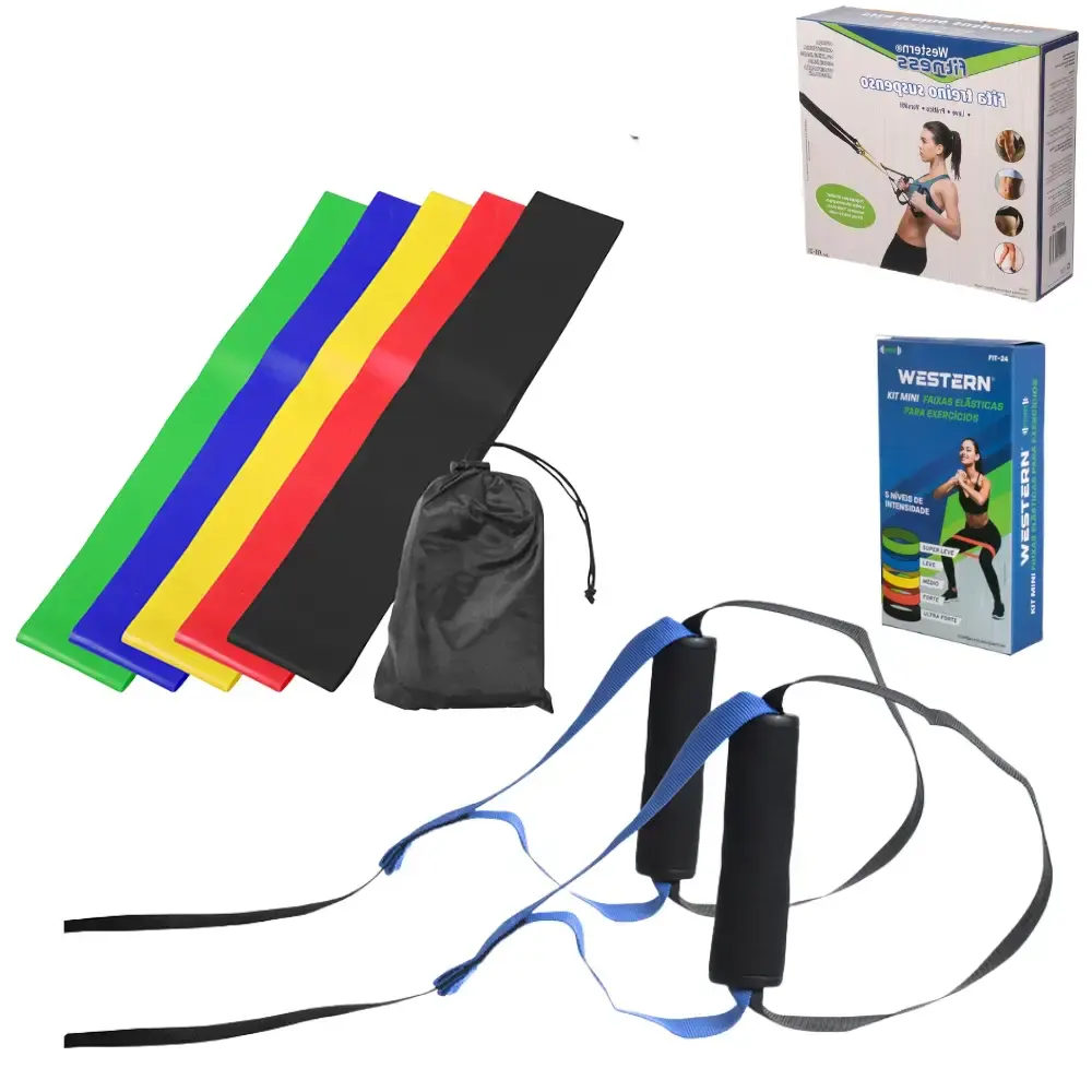 Kit faixas elásticas e fita de suspensão FIT-24 FIT-31 Western