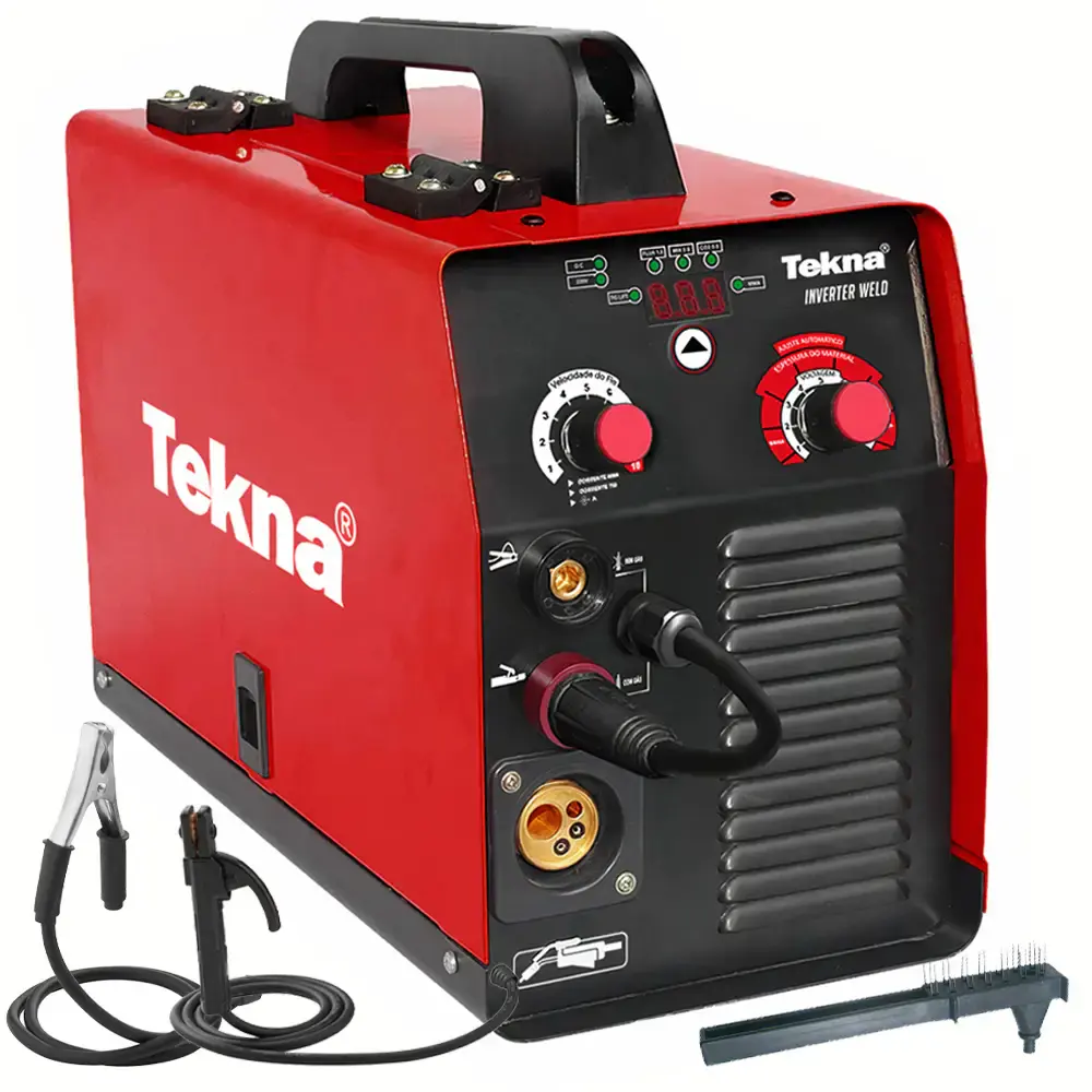 Máquina de solda multi processos com painel digital 160A TW200ITM-MIGMMA 220V Tekna 220V — fotografia de referência