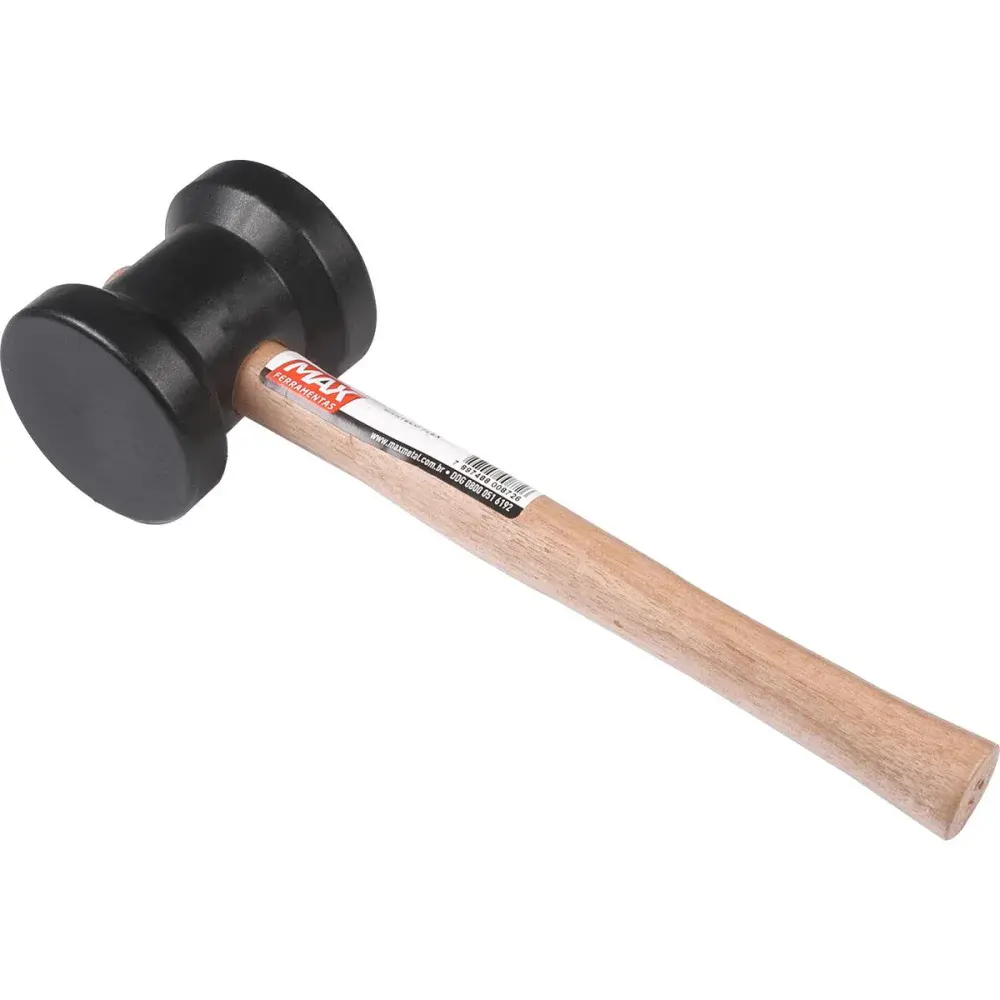 Martelo borracha max metalúrgica 60MM