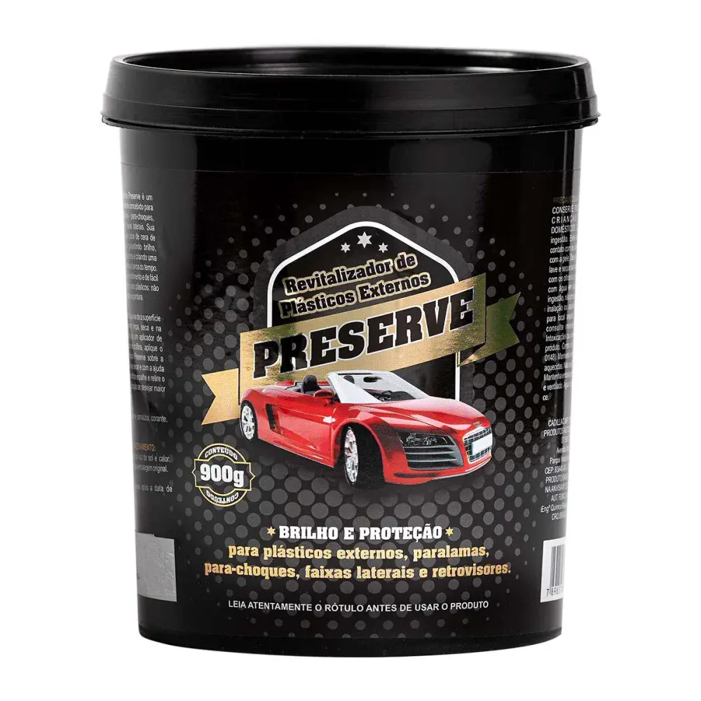 Revitalizador de plásticos externos preserve 900G Cadillac — fotografia de referência