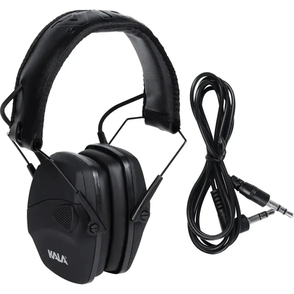 Abafador eletrônico tactical sport preto 8000HZ Kala — fotografia 5