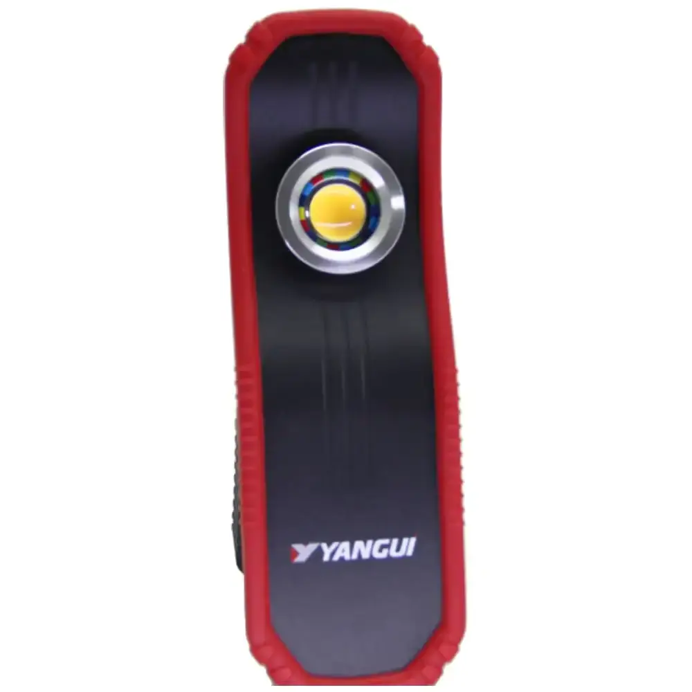 Lanterna de led sunlight pro 5W à pilha para acerto de cores YGU045 yanguí — fotografia 4