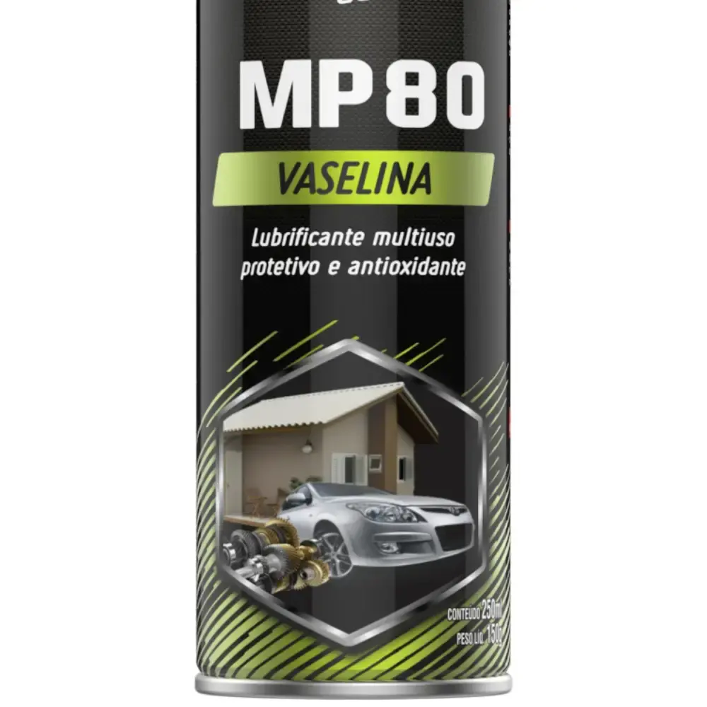 Vaselina Spray MP80 250 ml com 12 Unidades MUNDIAL PRIME — fotografia 4