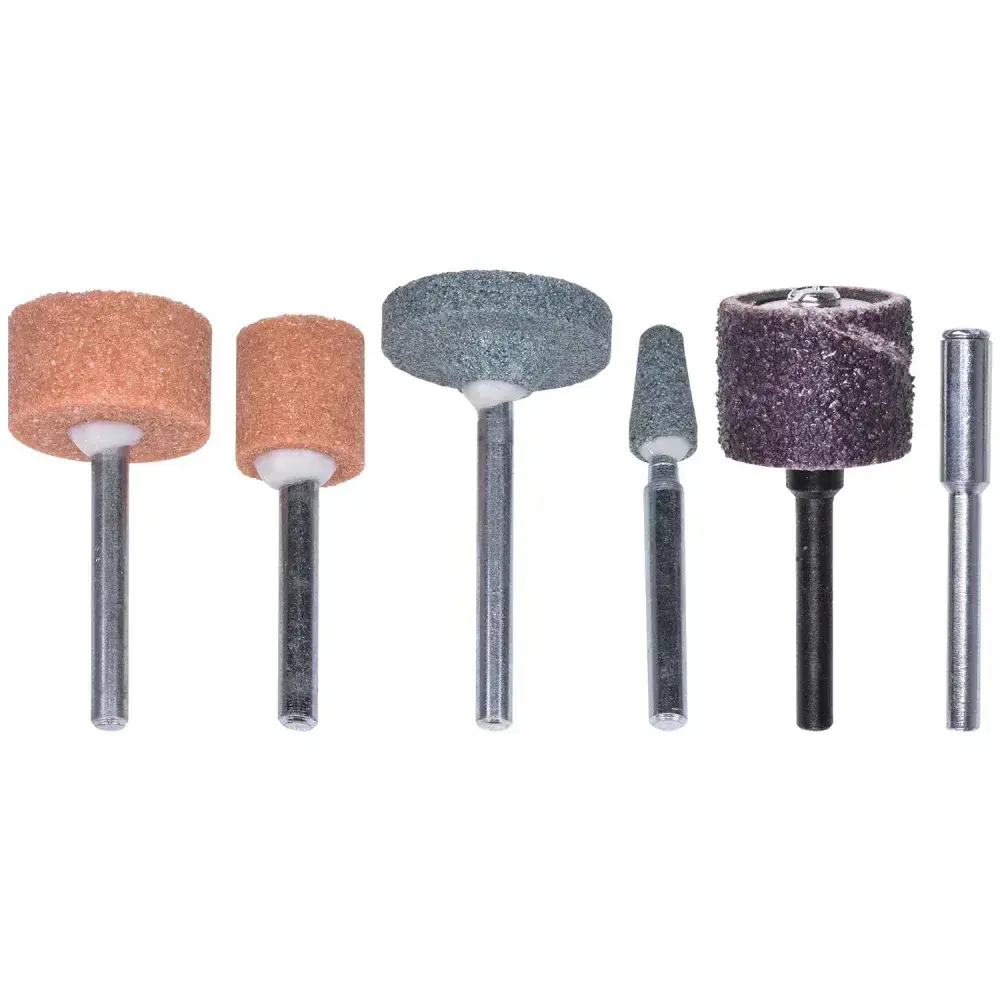 Kit para mini retífica 31 peç para lixar e afiar Dremel — fotografia 10