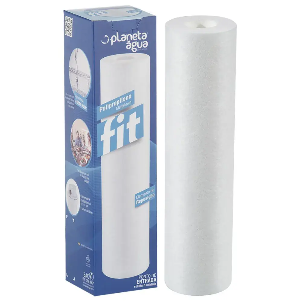 Refil filtro planeta agua ent cx dagua 9 3/4