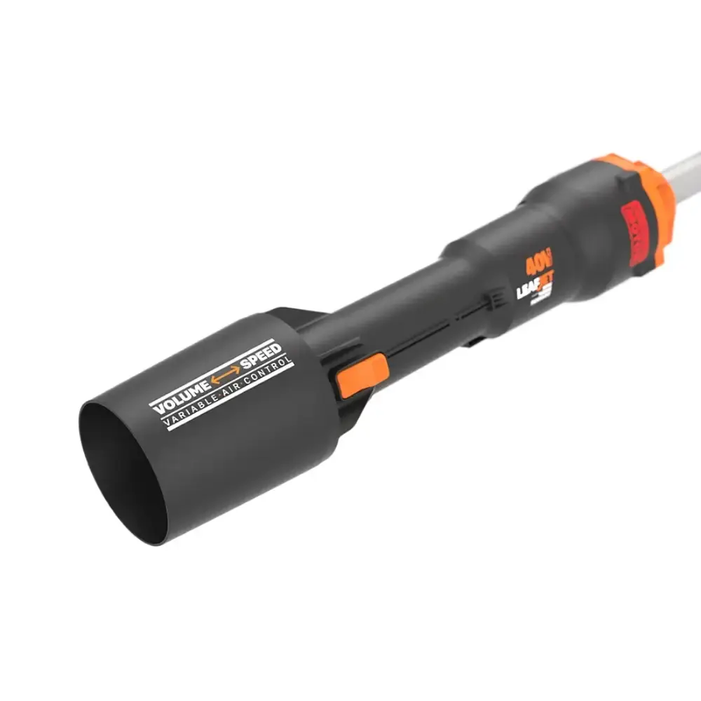 Soprador de folhas elétrico 40V com baterias 20V 4,0AH Worx — fotografia 3