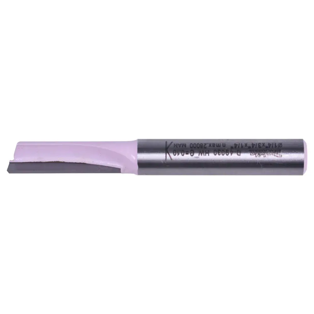 Fresa paralela simples haste 1/4” Makita — fotografia de referência