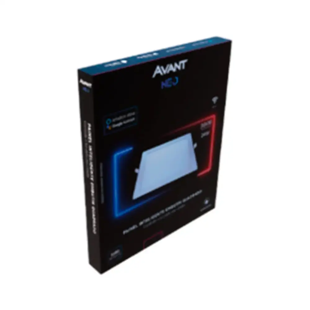 Painel NEO quadrado embutir 6500K 24W bivolt Avant — fotografia 5