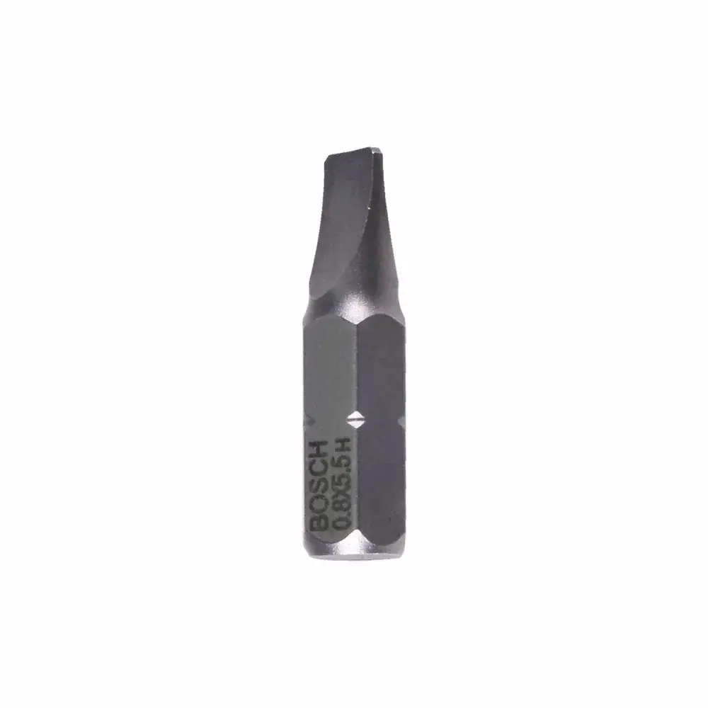 Ponta bits fenda 25MM sext. 1/4 0,8X5,5MM 2608521226 Bosch — fotografia 9