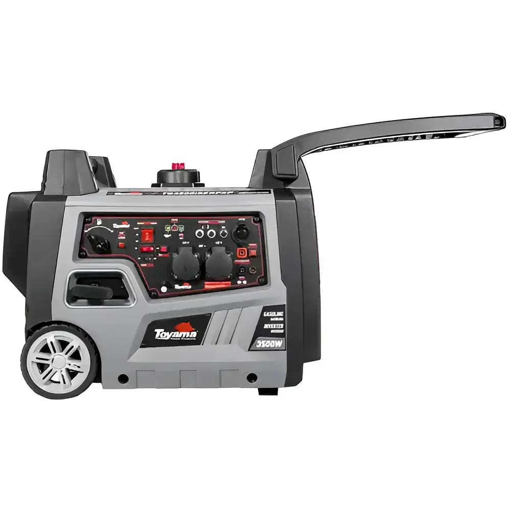 Gerador Gasolina 3.5kva 192 cc Partida Elétrica 4T Digital TG3500ISERP-XP e Controle Remoto TOYAMA 220 V — fotografia 4