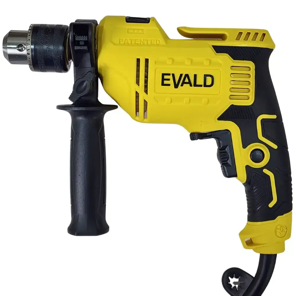 Furadeira de impacto 1/2 POL 13 MM 850W profissional com maleta e kit de brocas EFI-850M Evald 110 V — fotografia 6