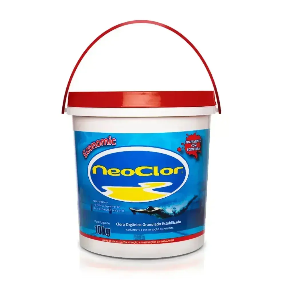 Cloro granulado 30% economic 10KG Neoclor — fotografia 2