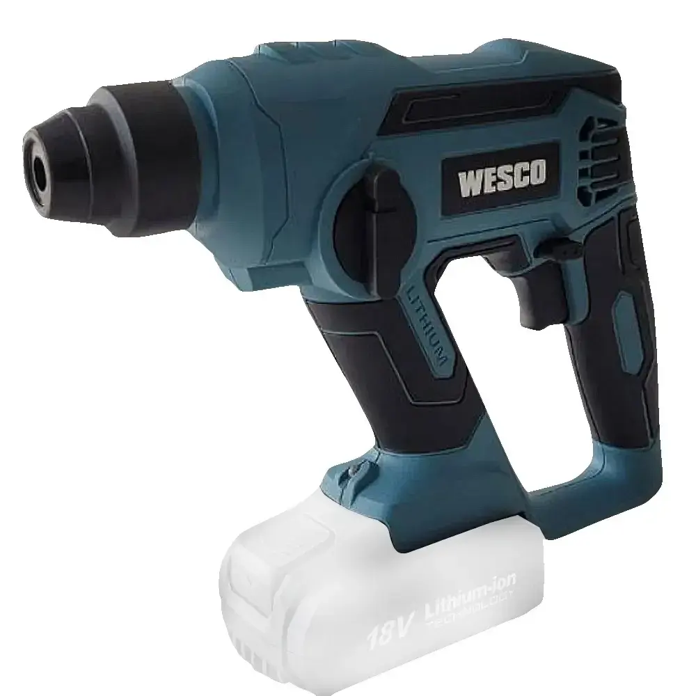 Martele plus 18V 1,58KG com 2 baterias carregador e refletor LED 18V WS2943.9 Wesco Bivolt — fotografia 3