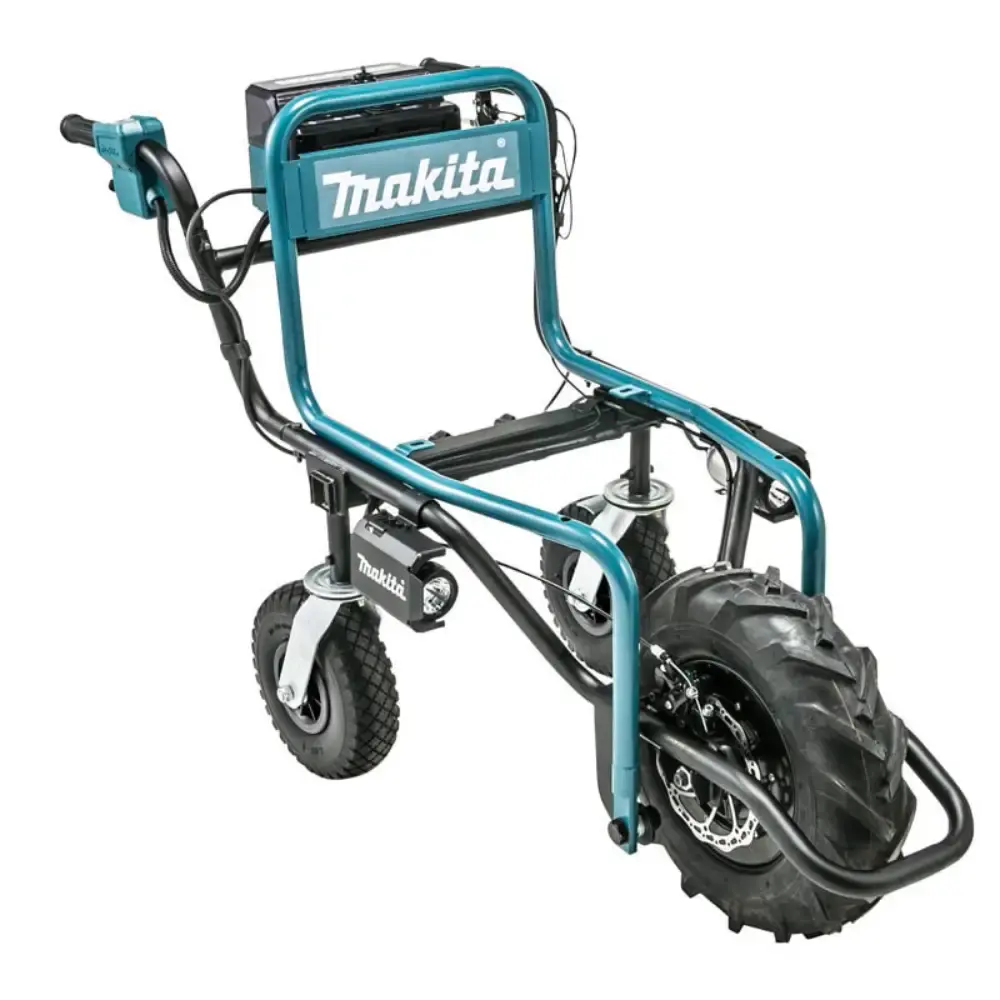 Carrinho de Transporte à Bateria 18V DCU180Z s/ Bateria e Carregador MAKITA — fotografia de referência