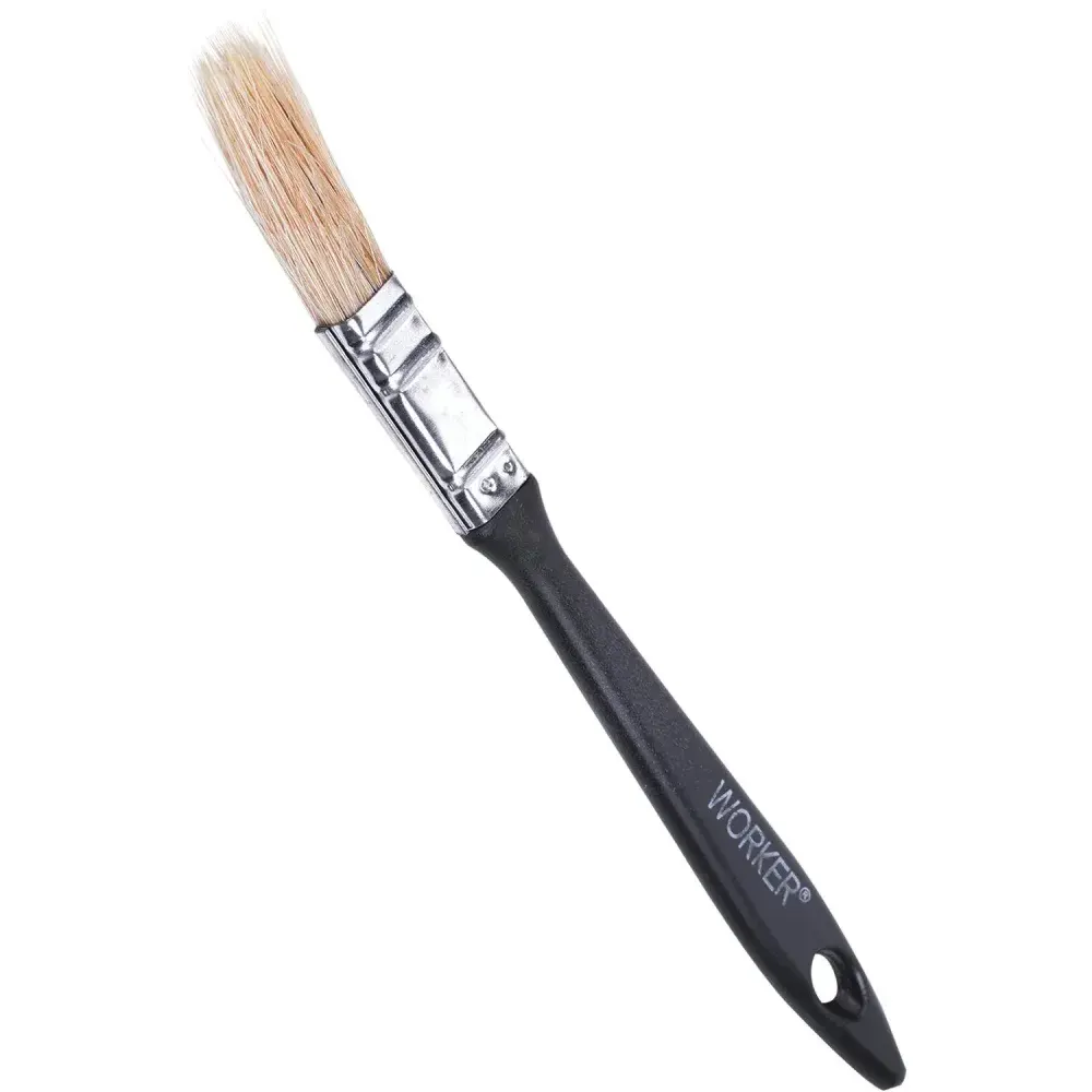 Pincel trincha 1.1/2 38MM cerda branca Worker