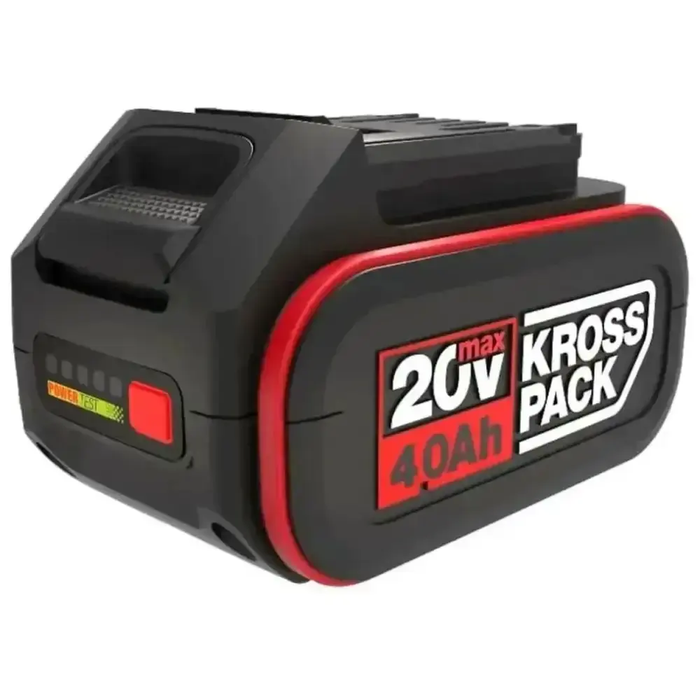 Parafusadeira de impacto 1/2POL e chave de impacto 1/4POL com carregador e bateria 20V 4.0AH Kress — fotografia 7