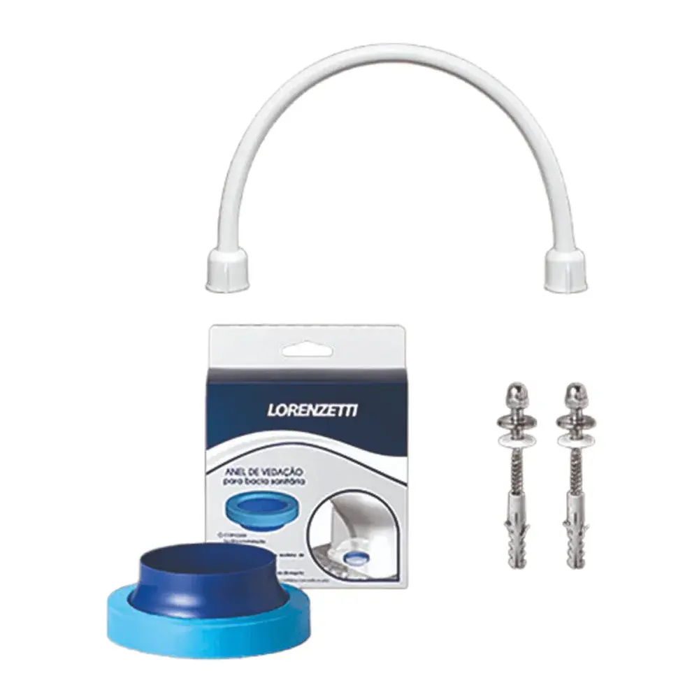 Kit bacia e caixa acoplada way 3/6L preto completo lorenzetti Lorenzetti Duchas — fotografia 4