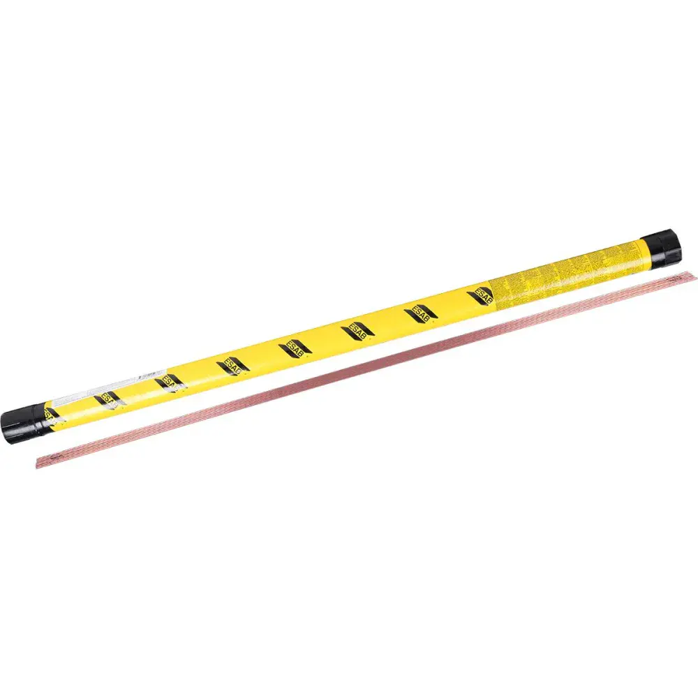 Vareta de solda aço cobreado aço tig tigrod 3,2MM caixa 5KG Esab