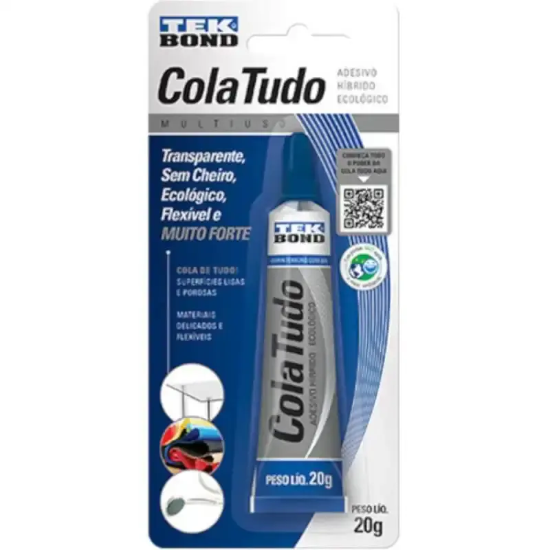 Cola tudo multiuso 20 GR blister Tekbond — fotografia 3