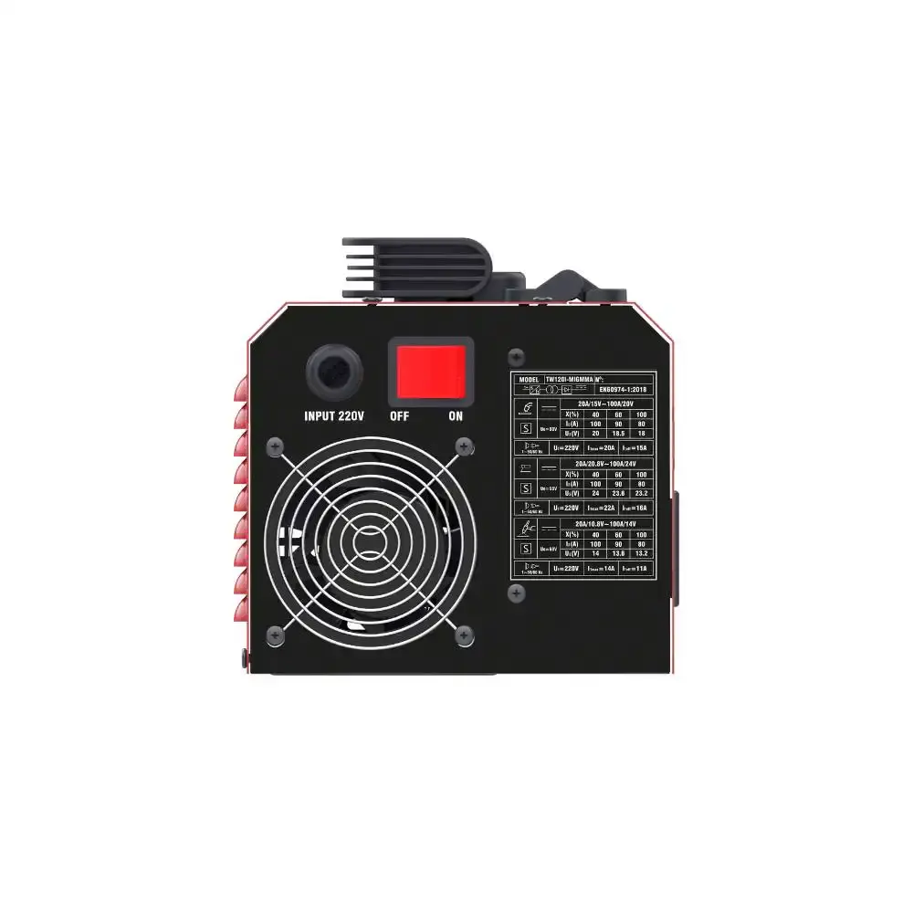 Máquina de solda inversora mma/mig TW120I-MIGMMA TENKA-220V — fotografia 3