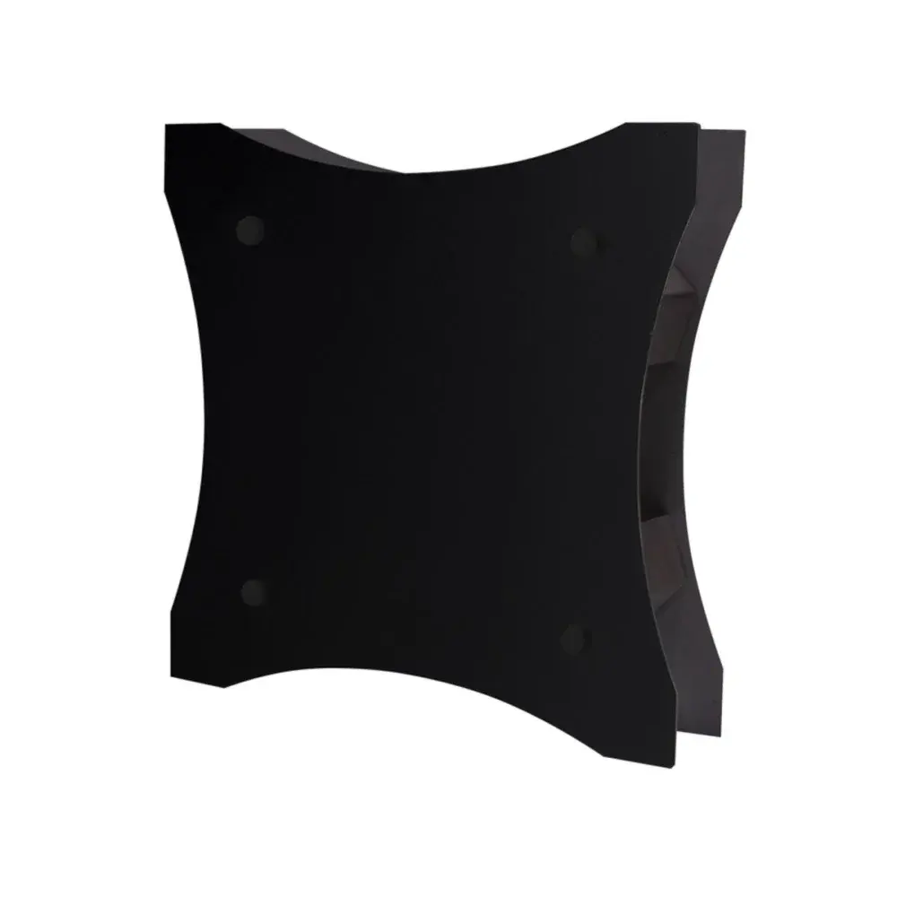 Luminária arandela arena 10W 2700K preta Taschibra