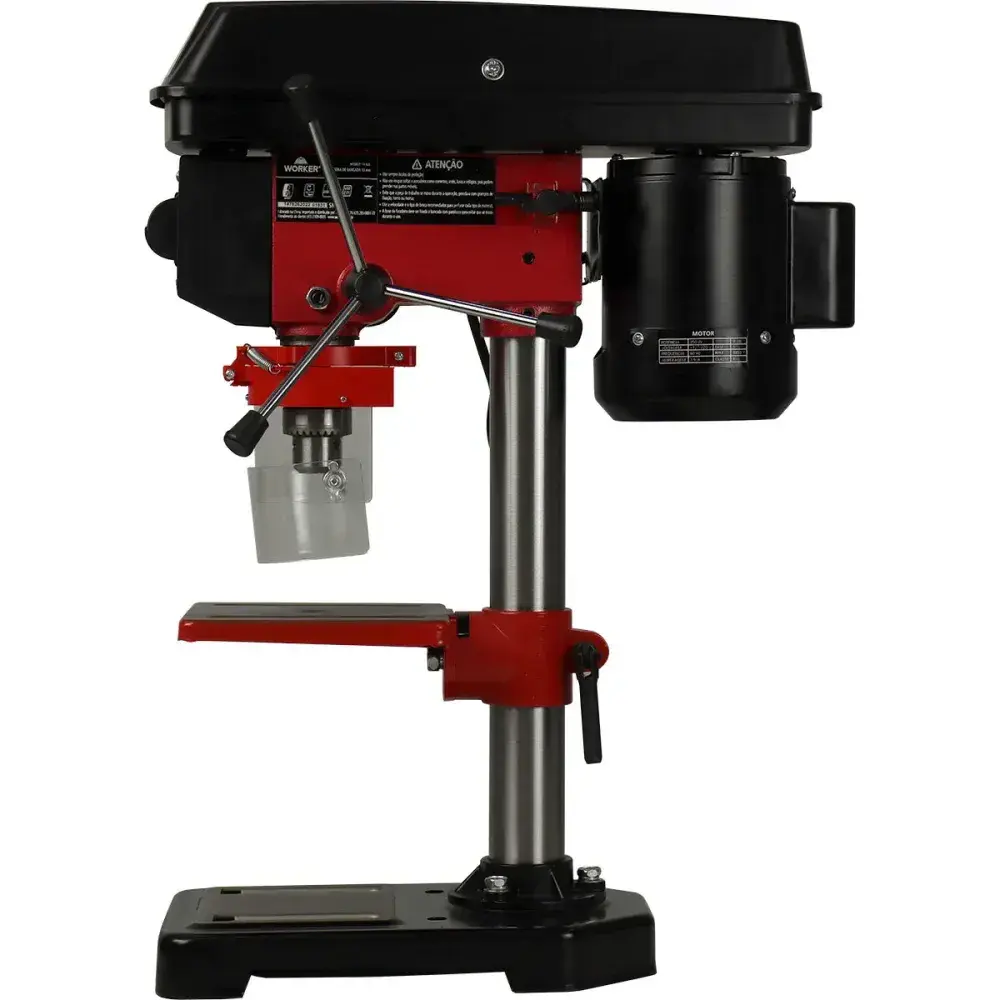 Furadeira de bancada 5 velocidades 13MM 1/3HP bivolt Worker — fotografia 12